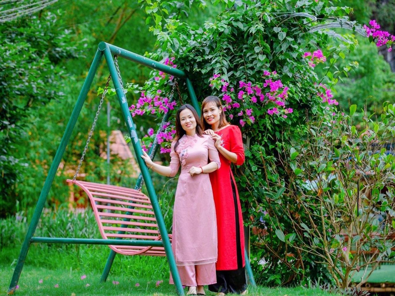 Quoc Khanh Bamboo Homestay Ниньбинь Экстерьер фото