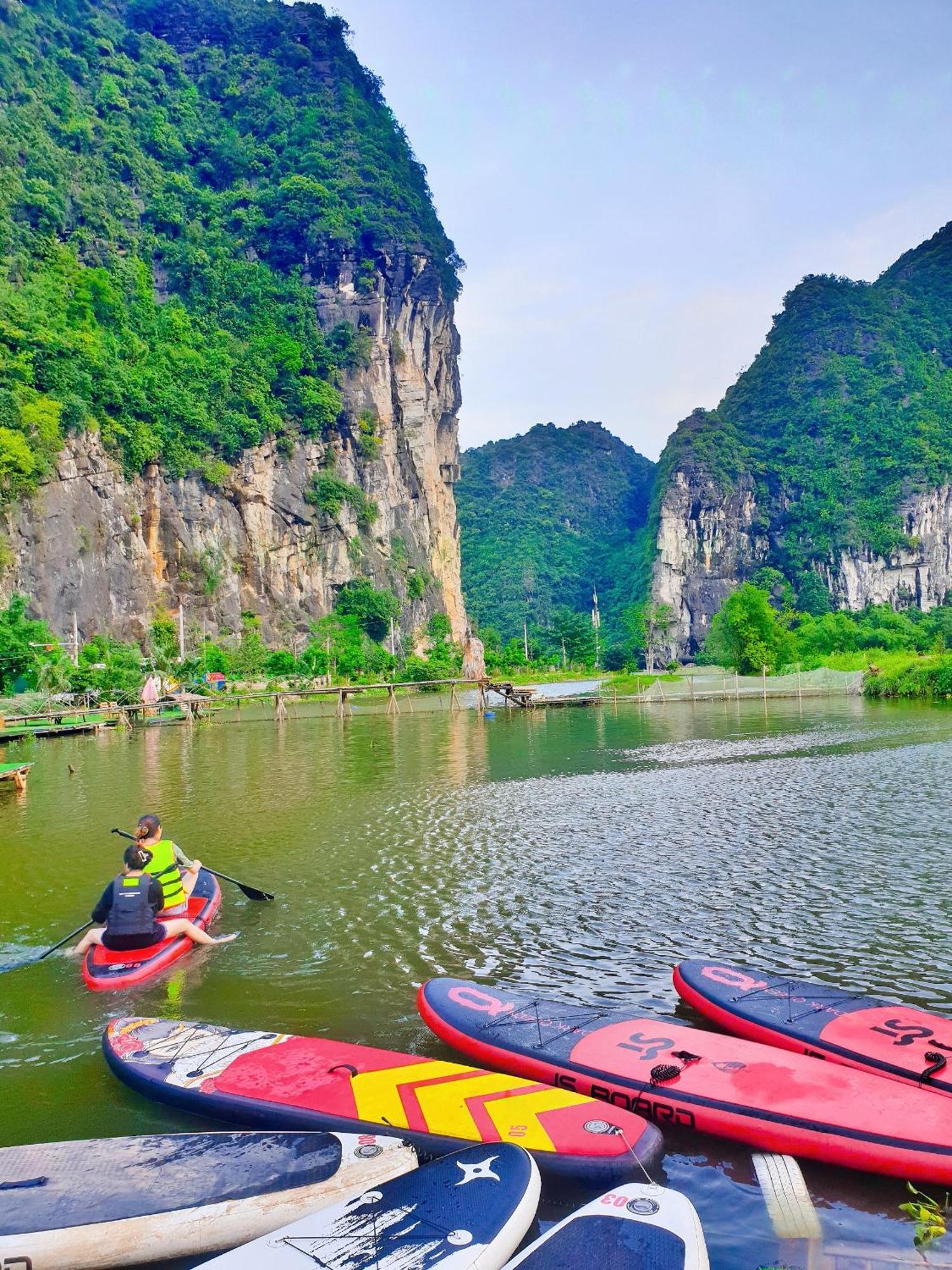 Quoc Khanh Bamboo Homestay Ниньбинь Экстерьер фото