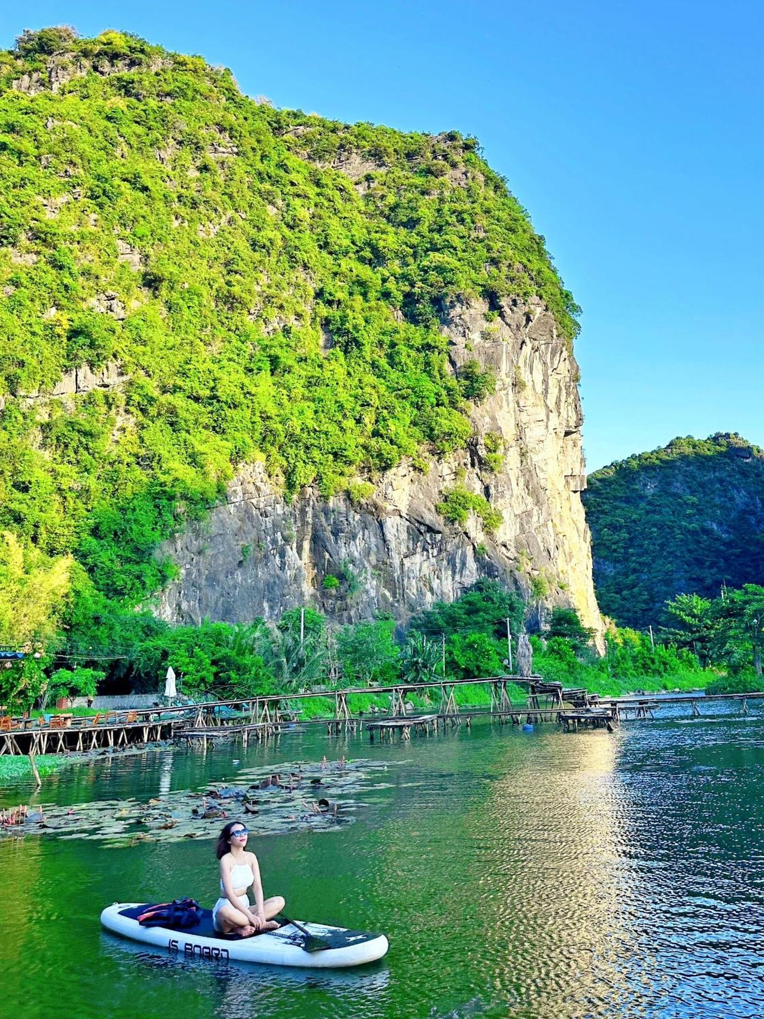 Quoc Khanh Bamboo Homestay Ниньбинь Экстерьер фото