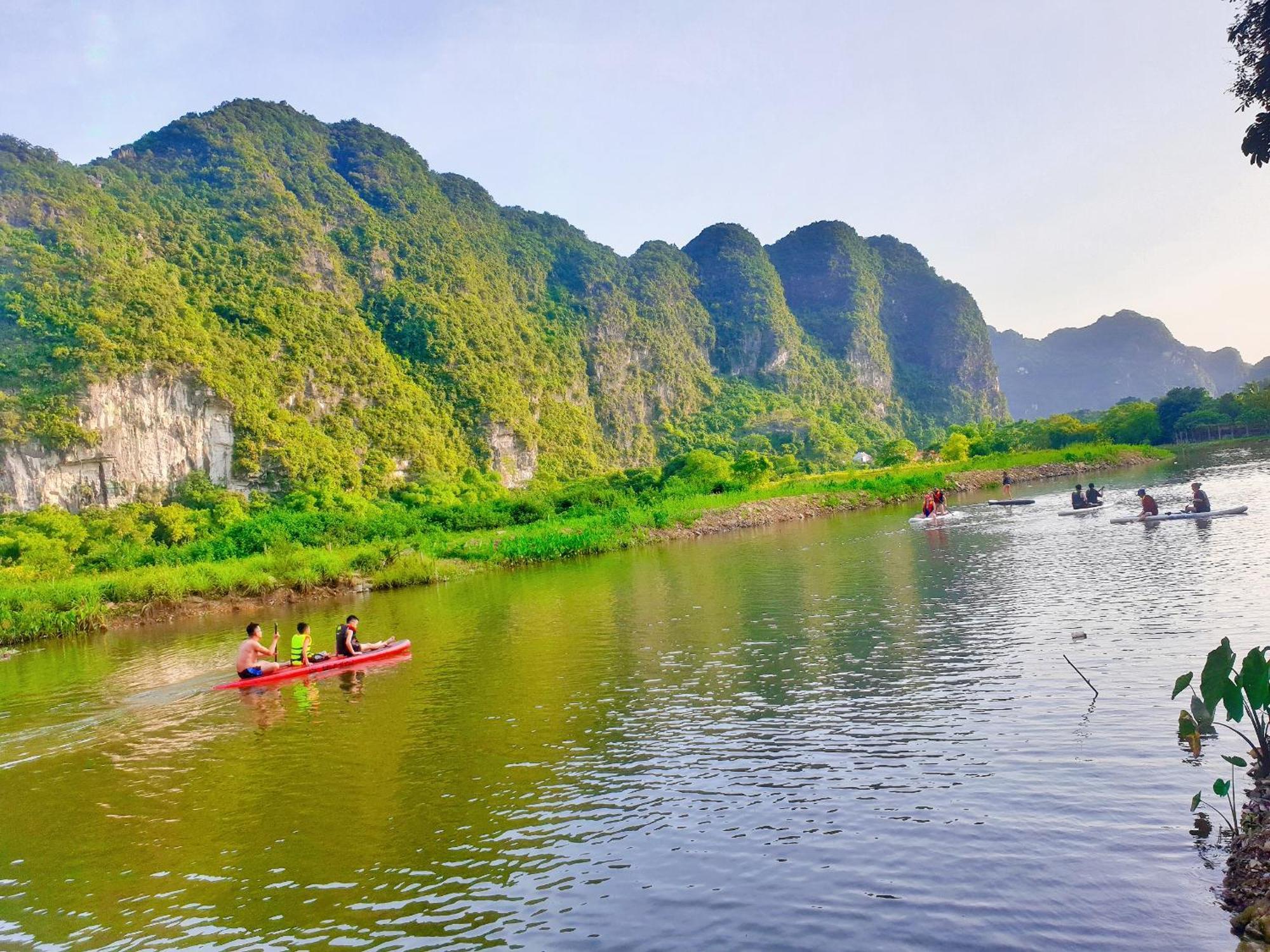 Quoc Khanh Bamboo Homestay Ниньбинь Экстерьер фото