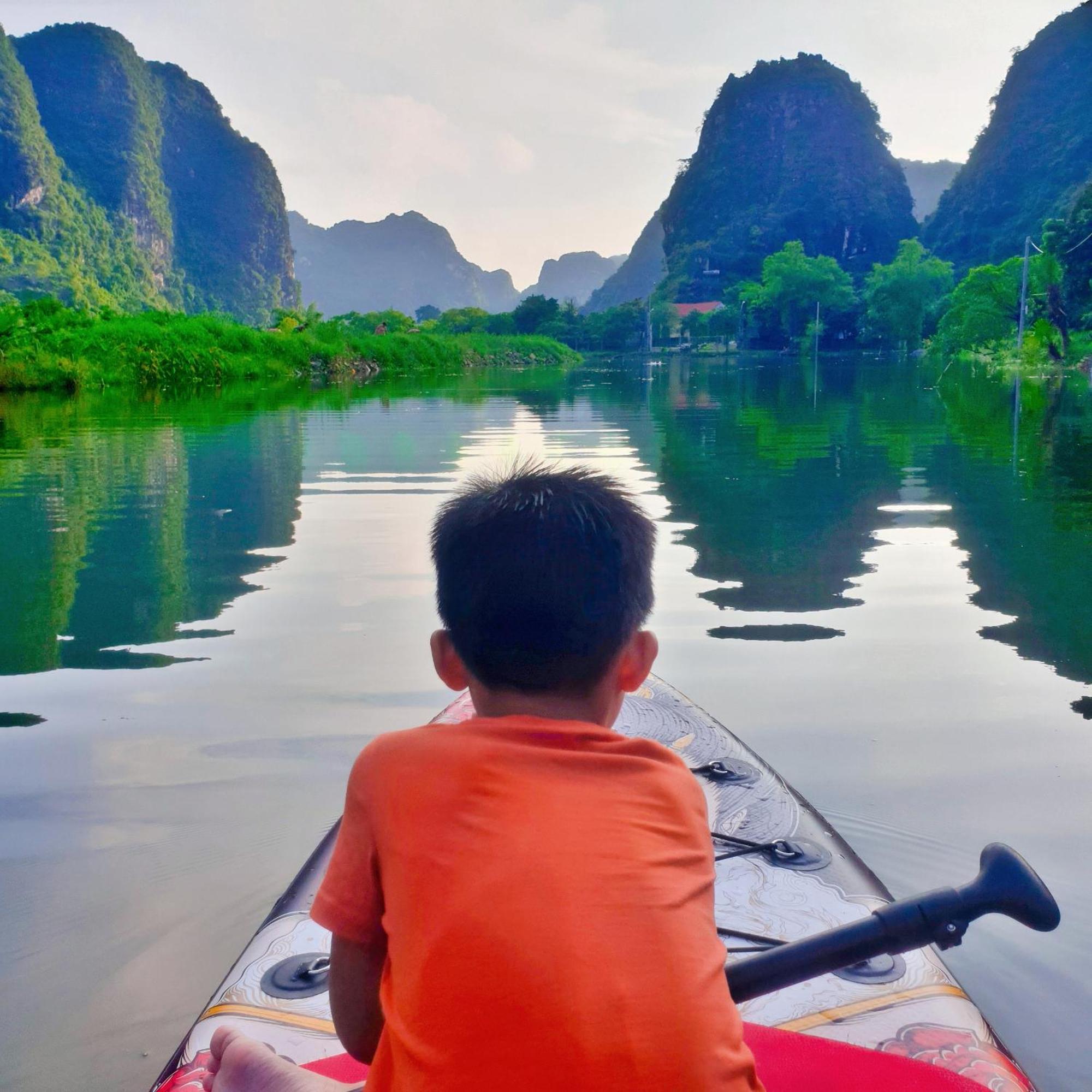 Quoc Khanh Bamboo Homestay Ниньбинь Экстерьер фото