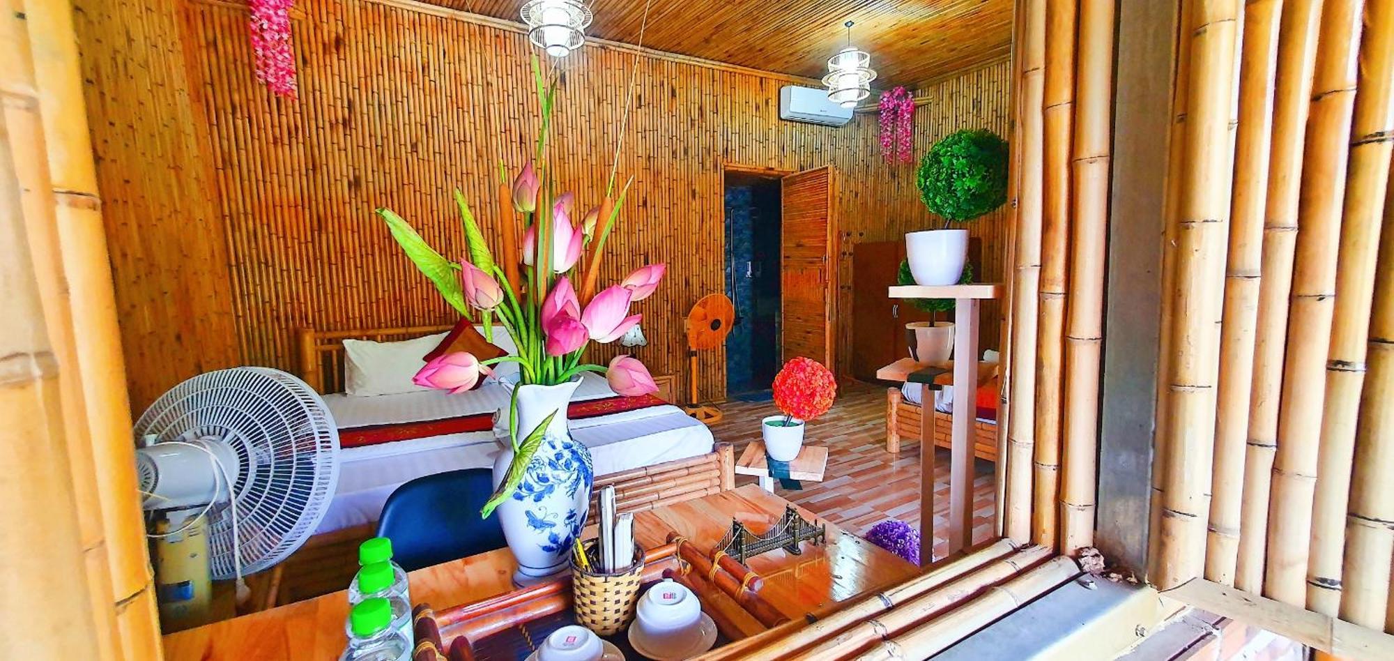 Quoc Khanh Bamboo Homestay Ниньбинь Экстерьер фото