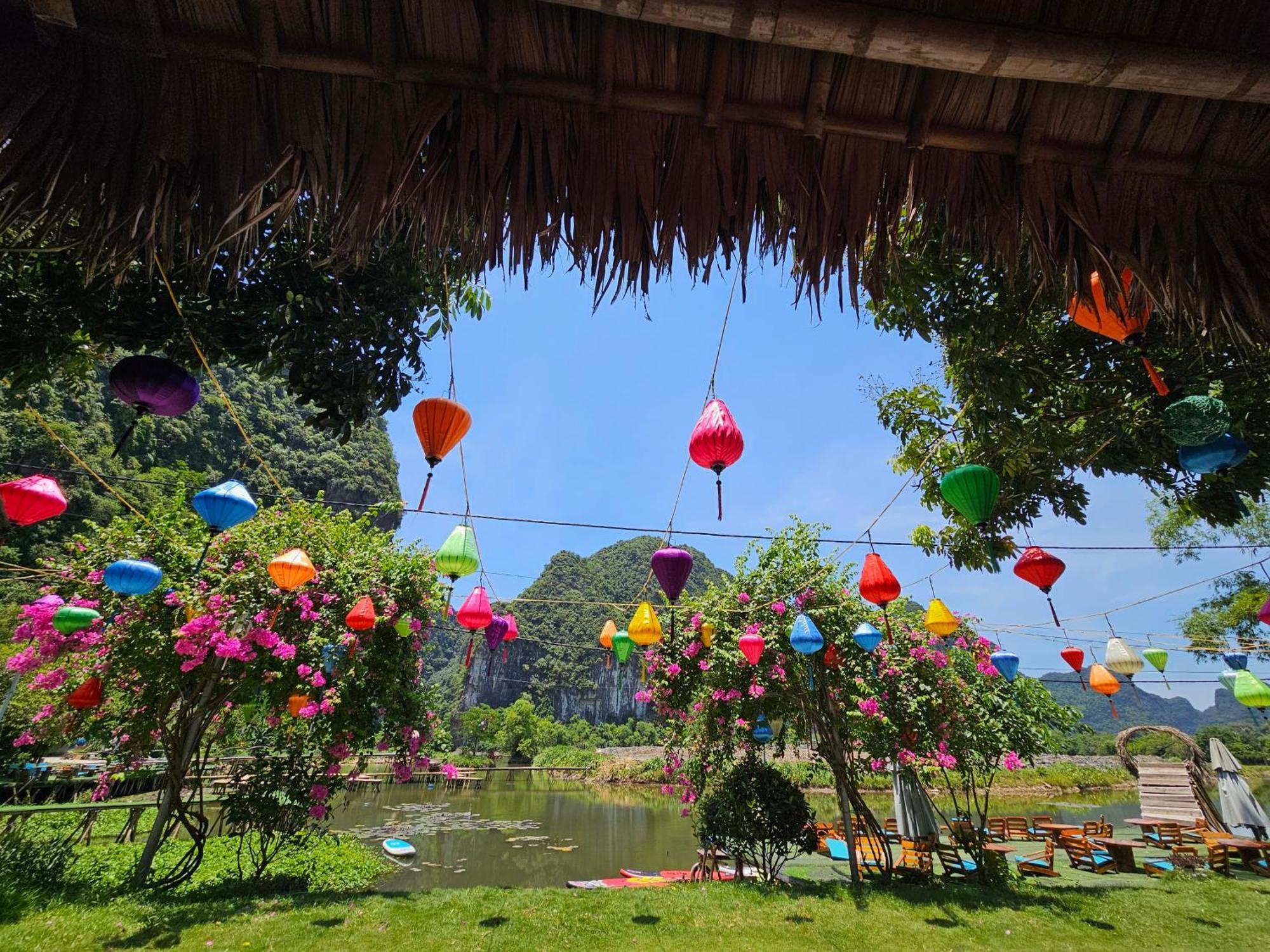 Quoc Khanh Bamboo Homestay Ниньбинь Экстерьер фото