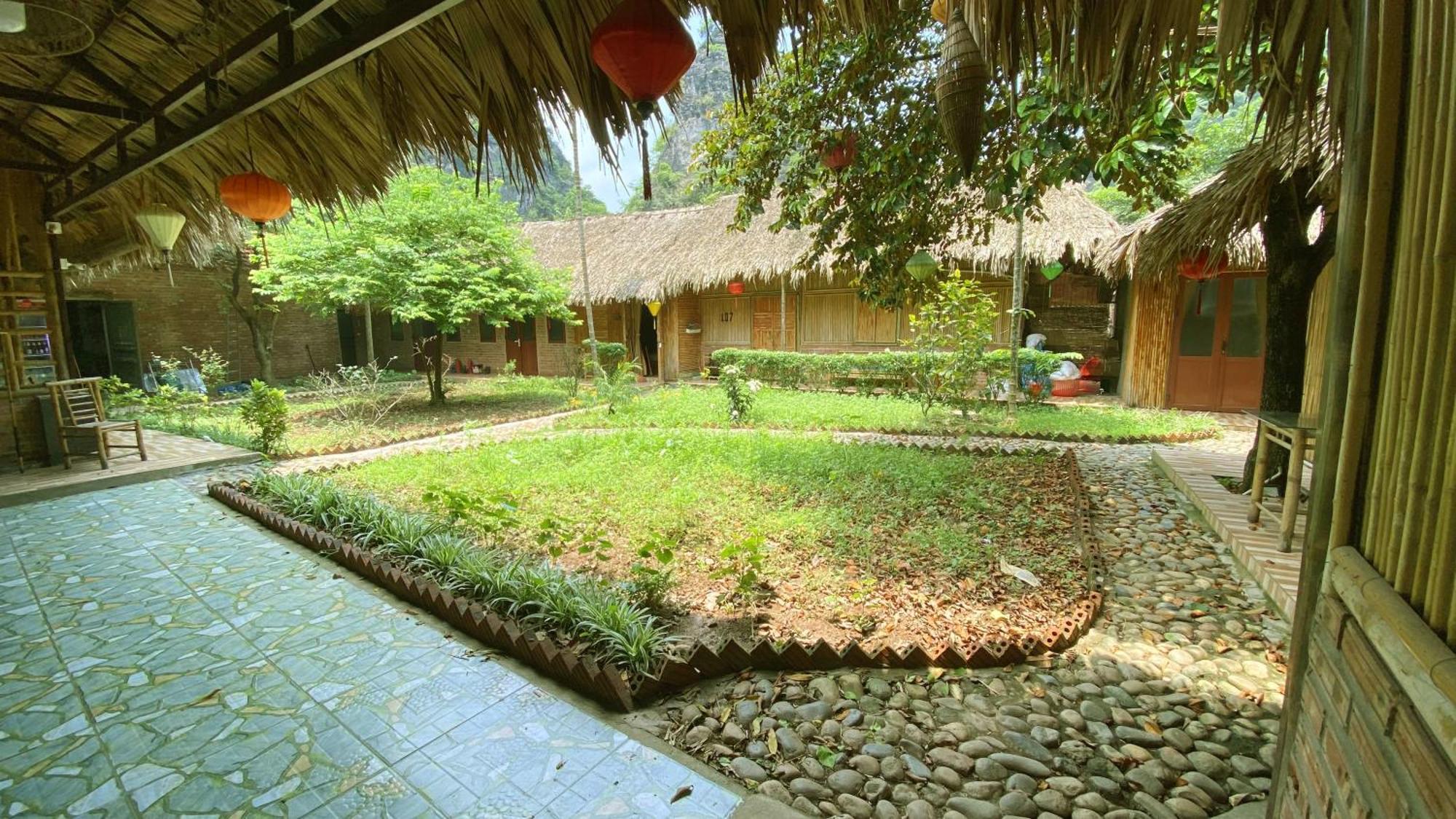 Quoc Khanh Bamboo Homestay Ниньбинь Экстерьер фото