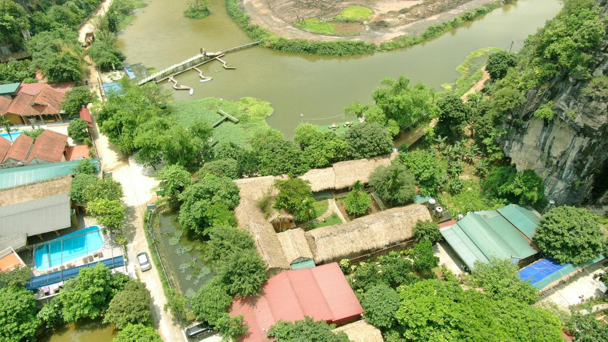 Quoc Khanh Bamboo Homestay Ниньбинь Экстерьер фото
