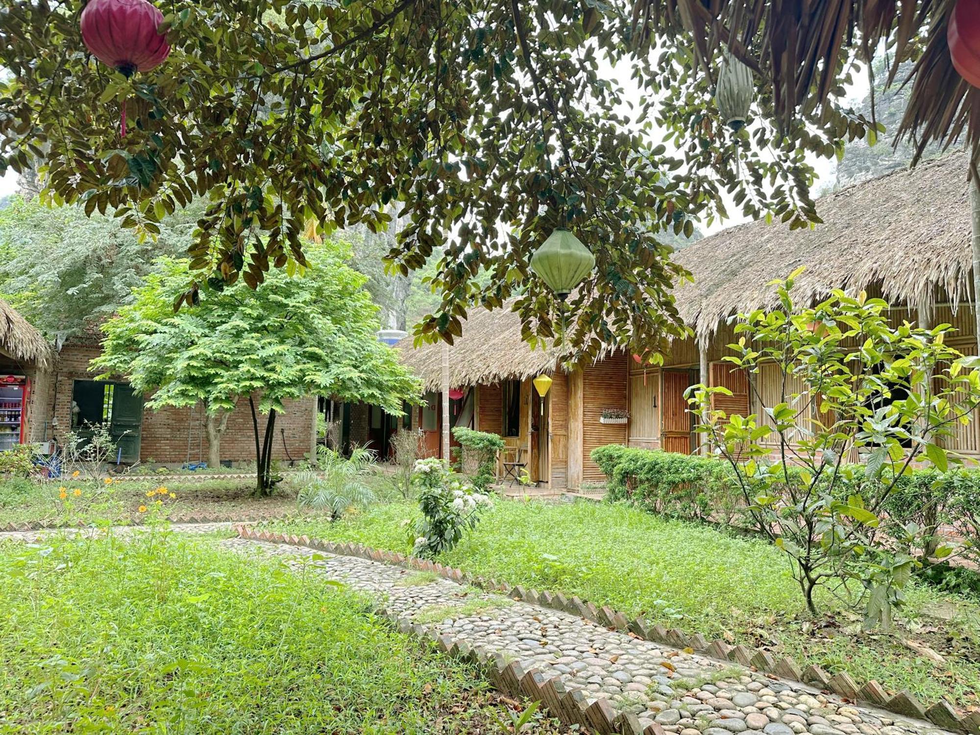 Quoc Khanh Bamboo Homestay Ниньбинь Экстерьер фото
